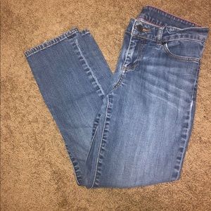 Loft ankle jeans